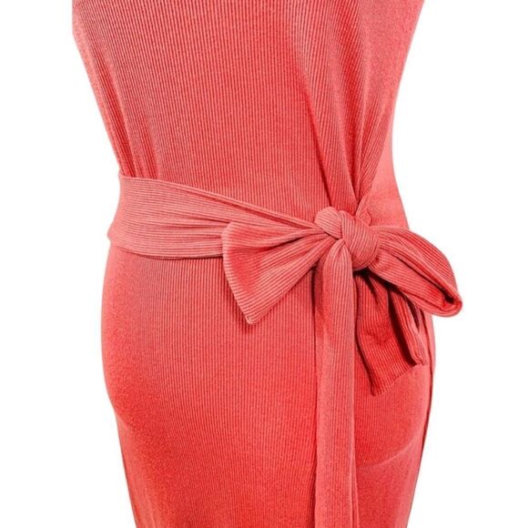 Derek Heart Side Tie Maxi Dress - Picture 5 of 9